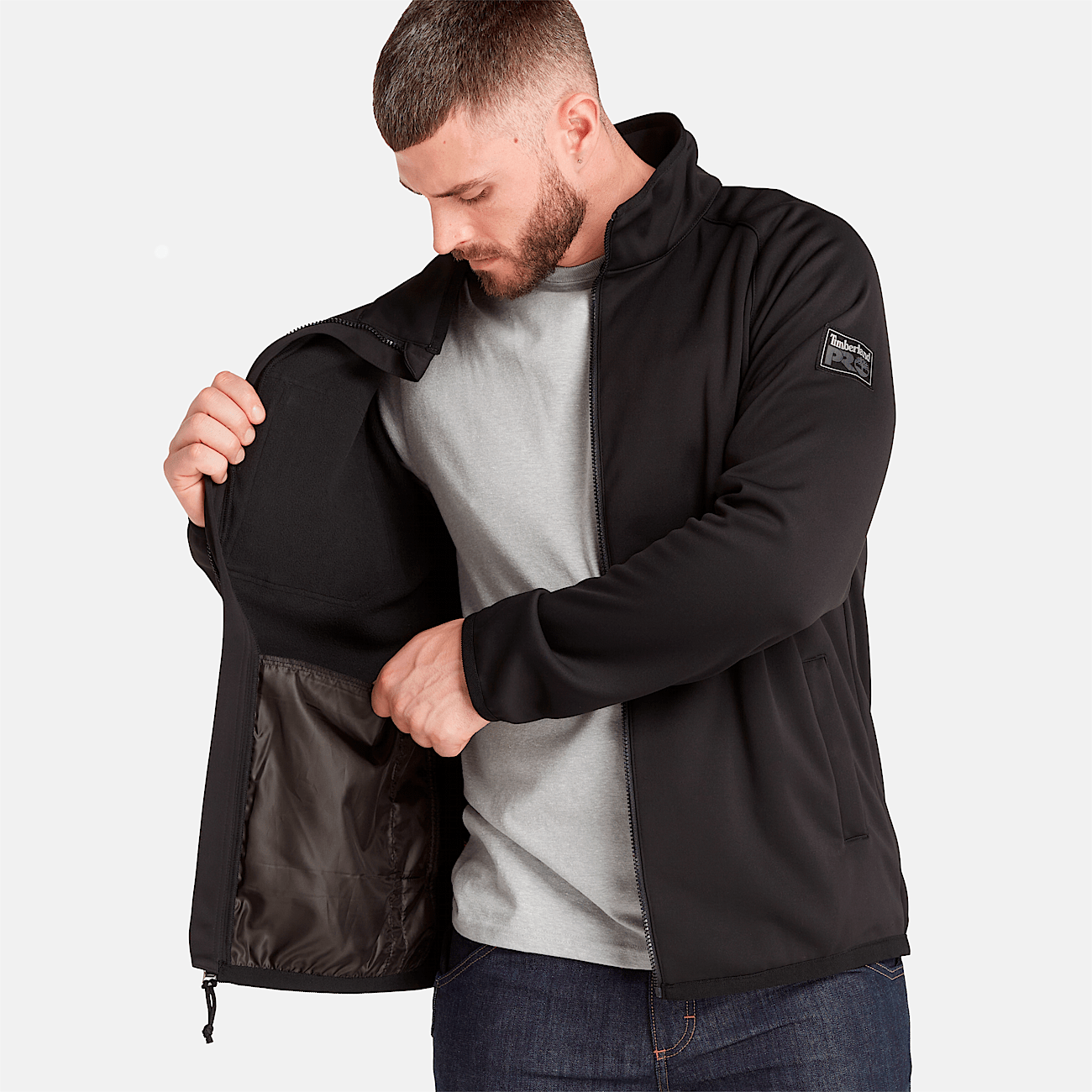 Men s Timberland PRO Ironhide Softshell Fleece Jacket