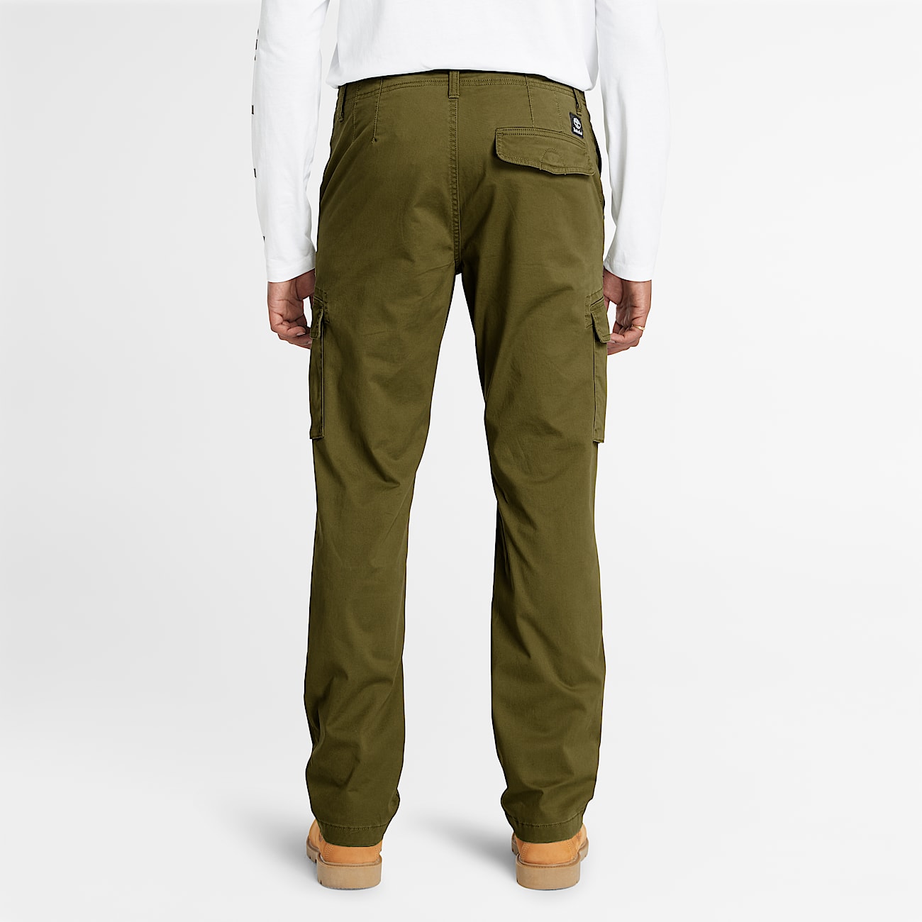 Pantalon cargo en serge pour hommes