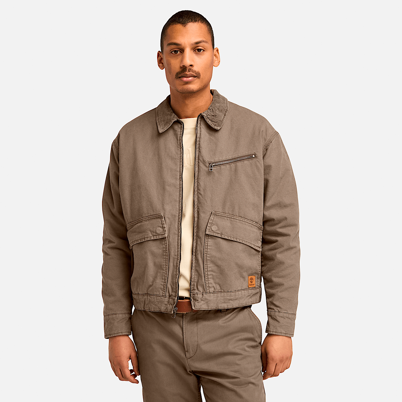 Timberland Men s Strafford Washed Canvas Insulated Jacket