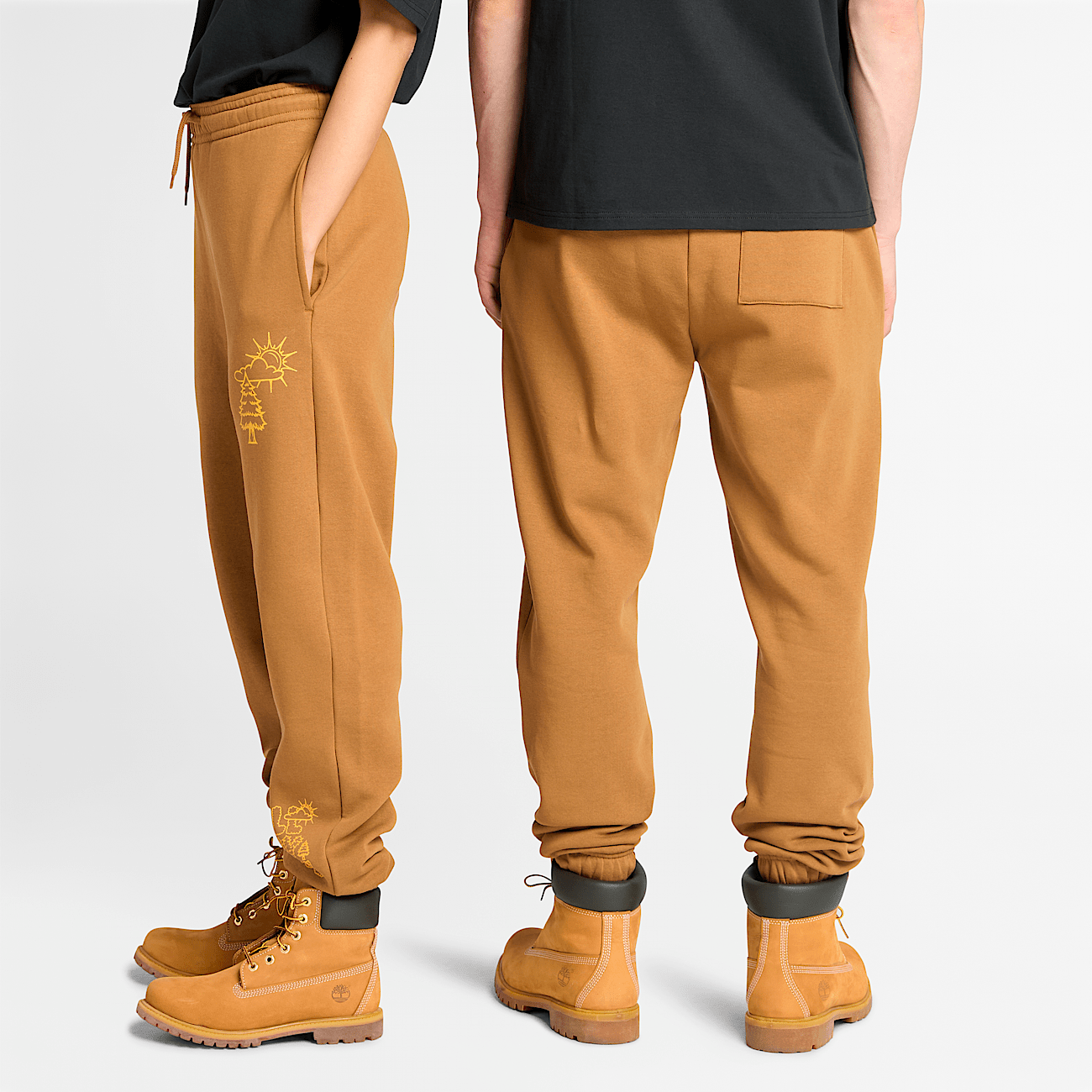 Timberland with sweatpants deals