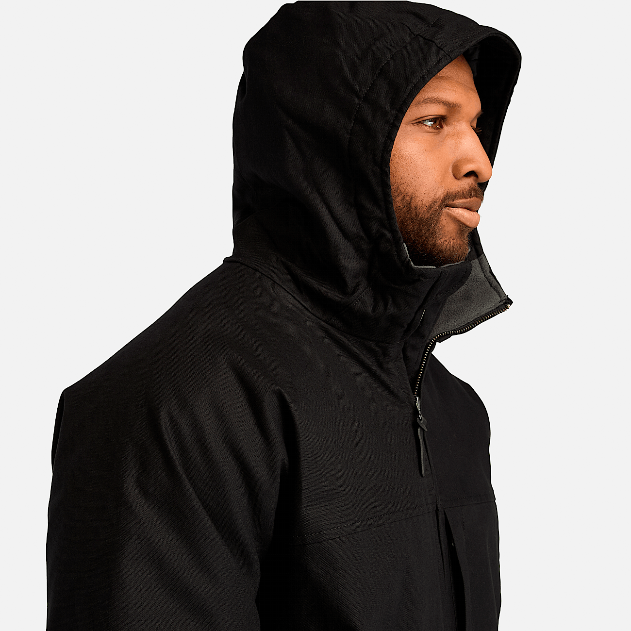 Men s Timberland PRO GritFlex Canvas Hooded Jacket