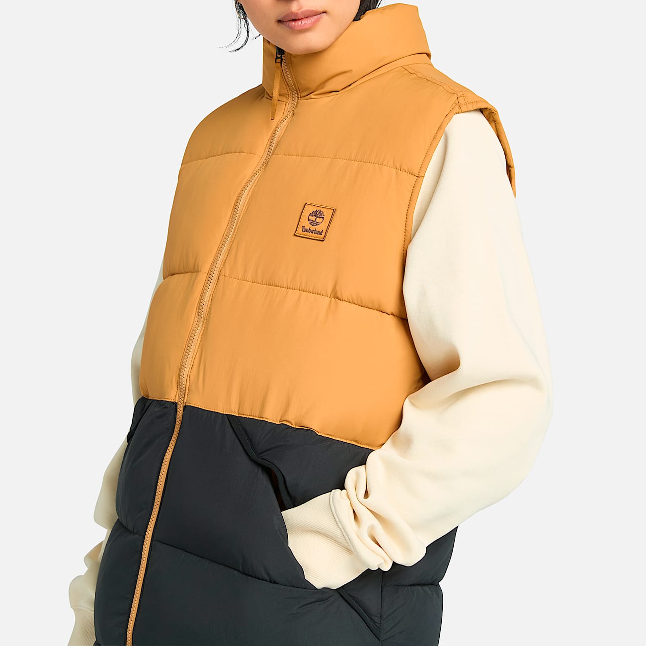 Timberland puffer vest deals
