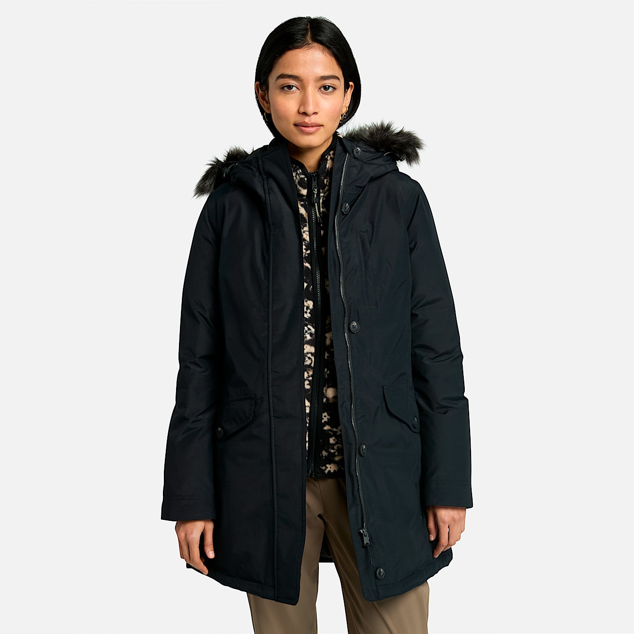 Water resistant parka womens online