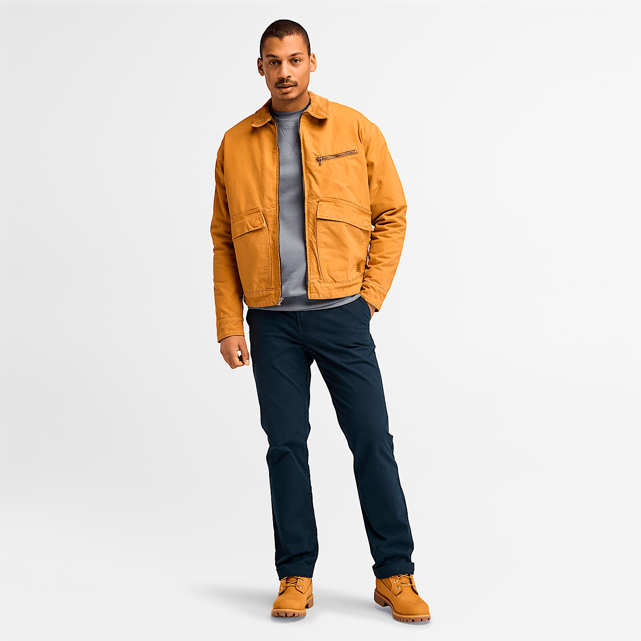 Insulated canvas jacket new arrivals