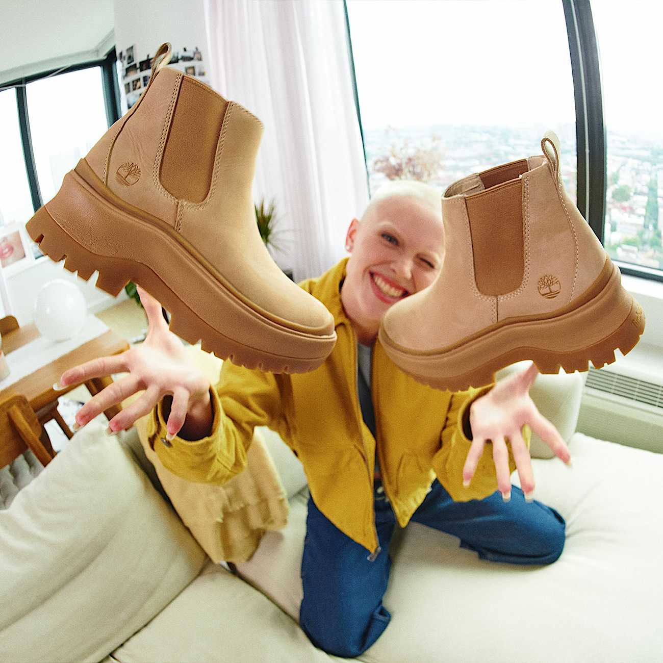 Timberland leslie anne chelsea boots discount