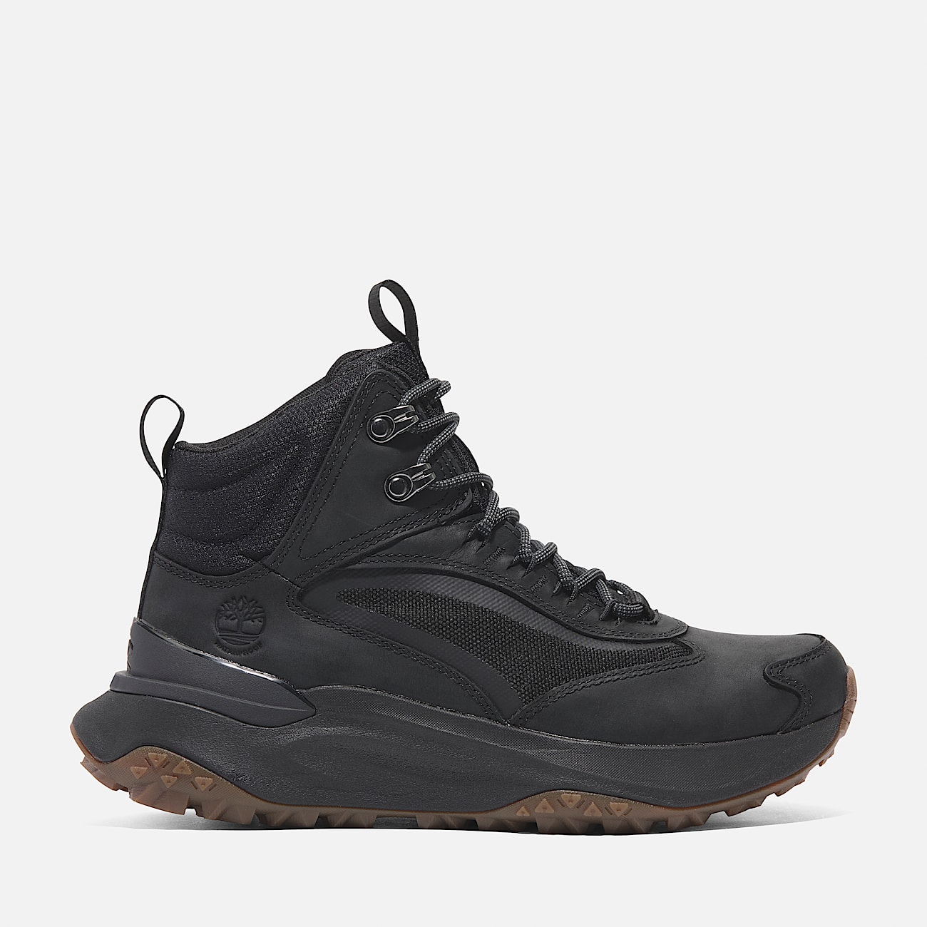 Black waterproof hiking boots women's online