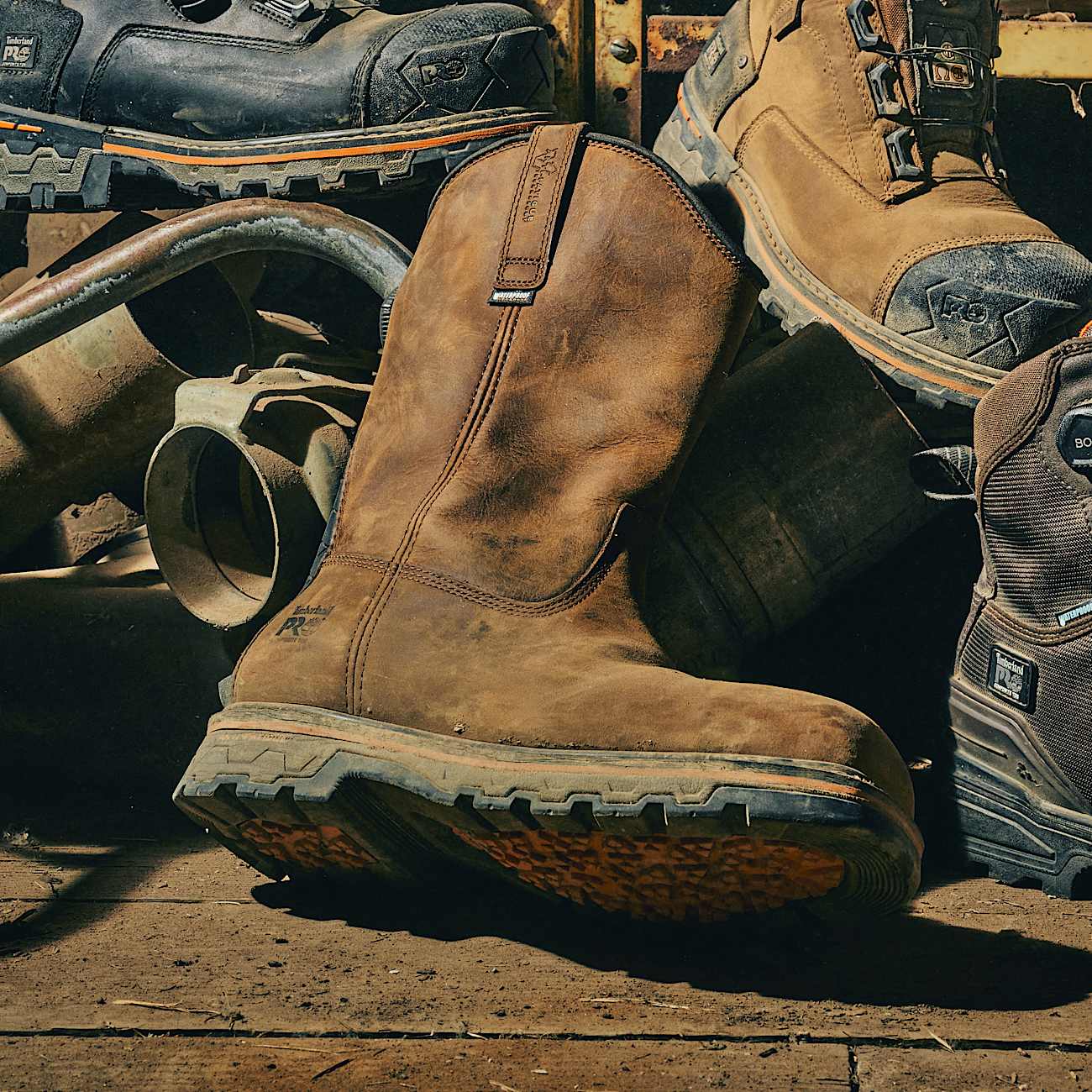 Best pull on safety toe work boots top