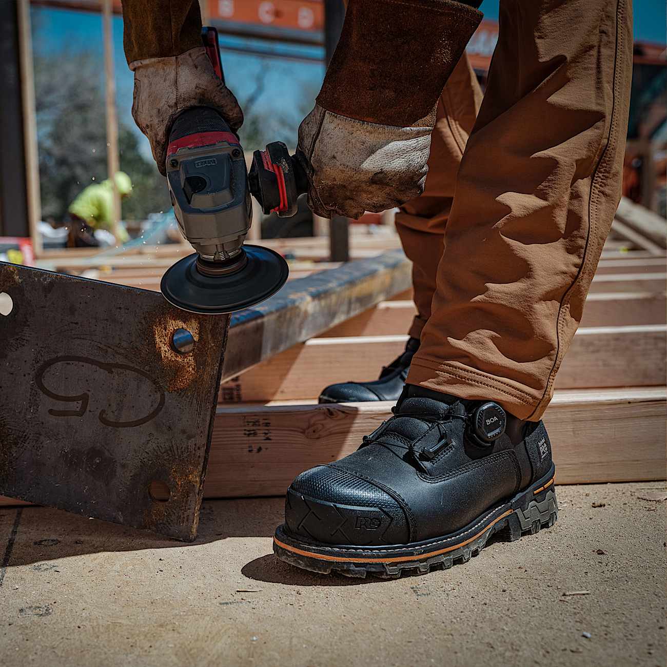 Men s Timberland PRO BOA Boondock 8 Composite Toe Work Boot