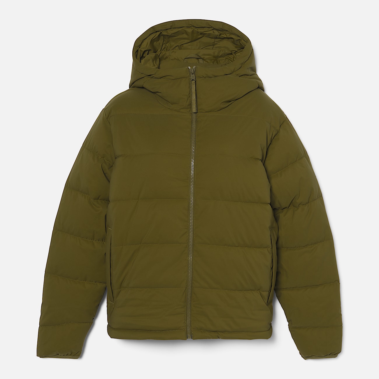Seamless down hooded parka 2025