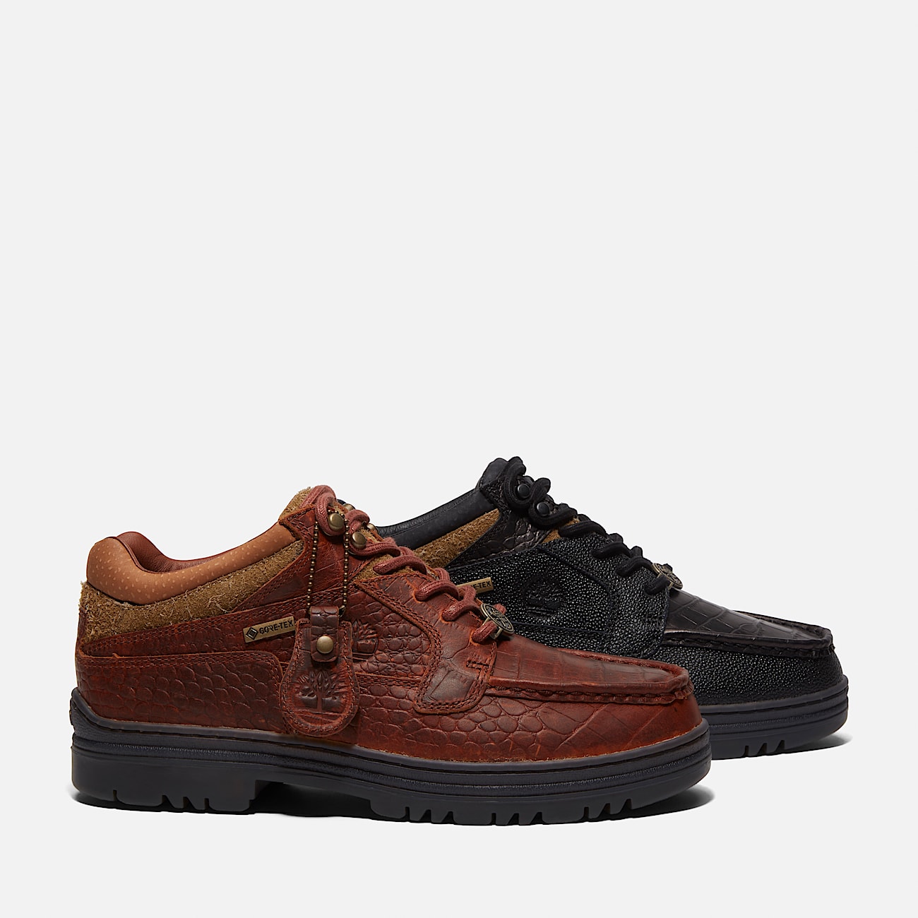 Men s Timberland x Aime Leon Dore Mid Lace Up Moc Toe Shoe with Gore Tex