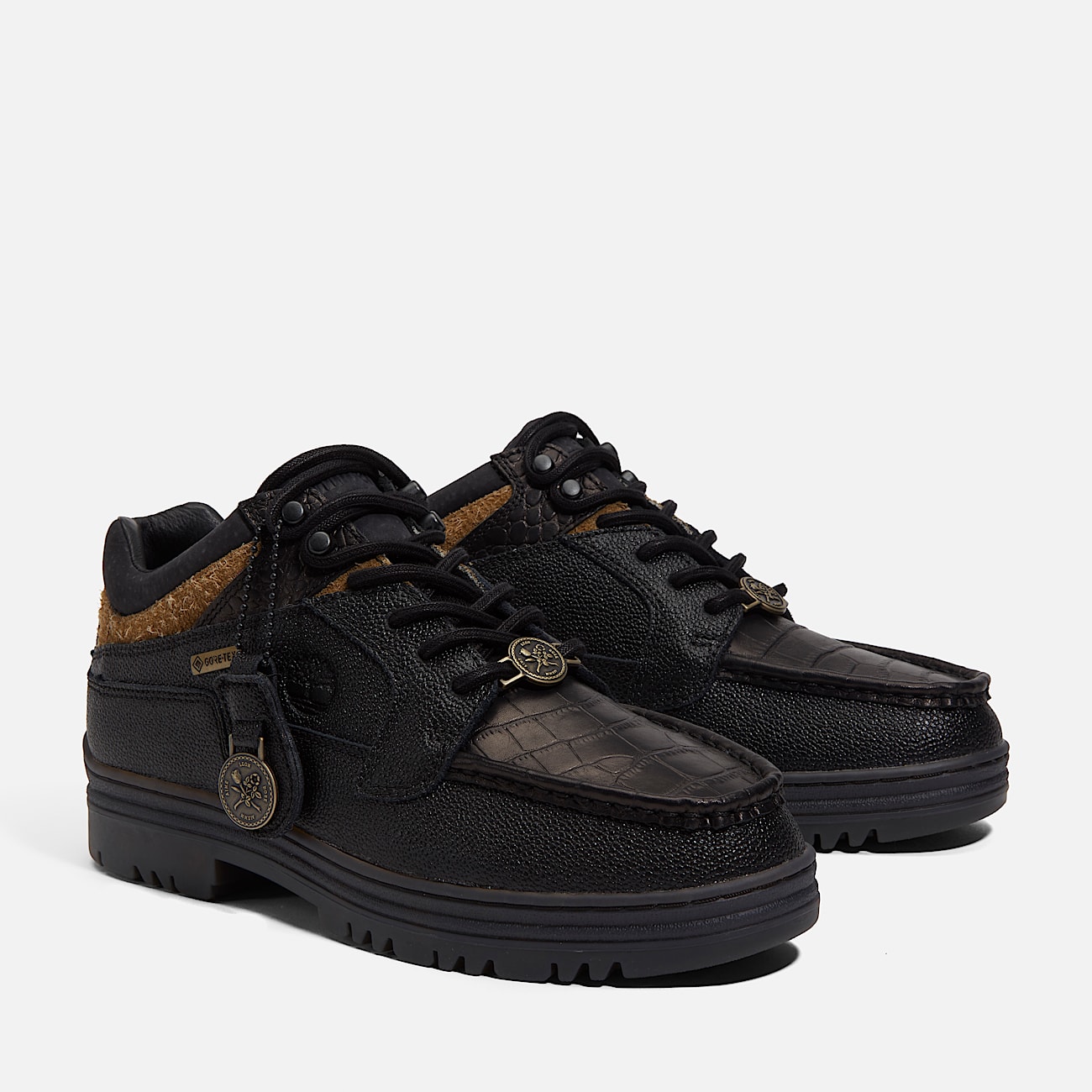 Men's Timberland® x Aimé Leon Dore Mid Lace-Up Moc Toe Shoe with Gore-Tex