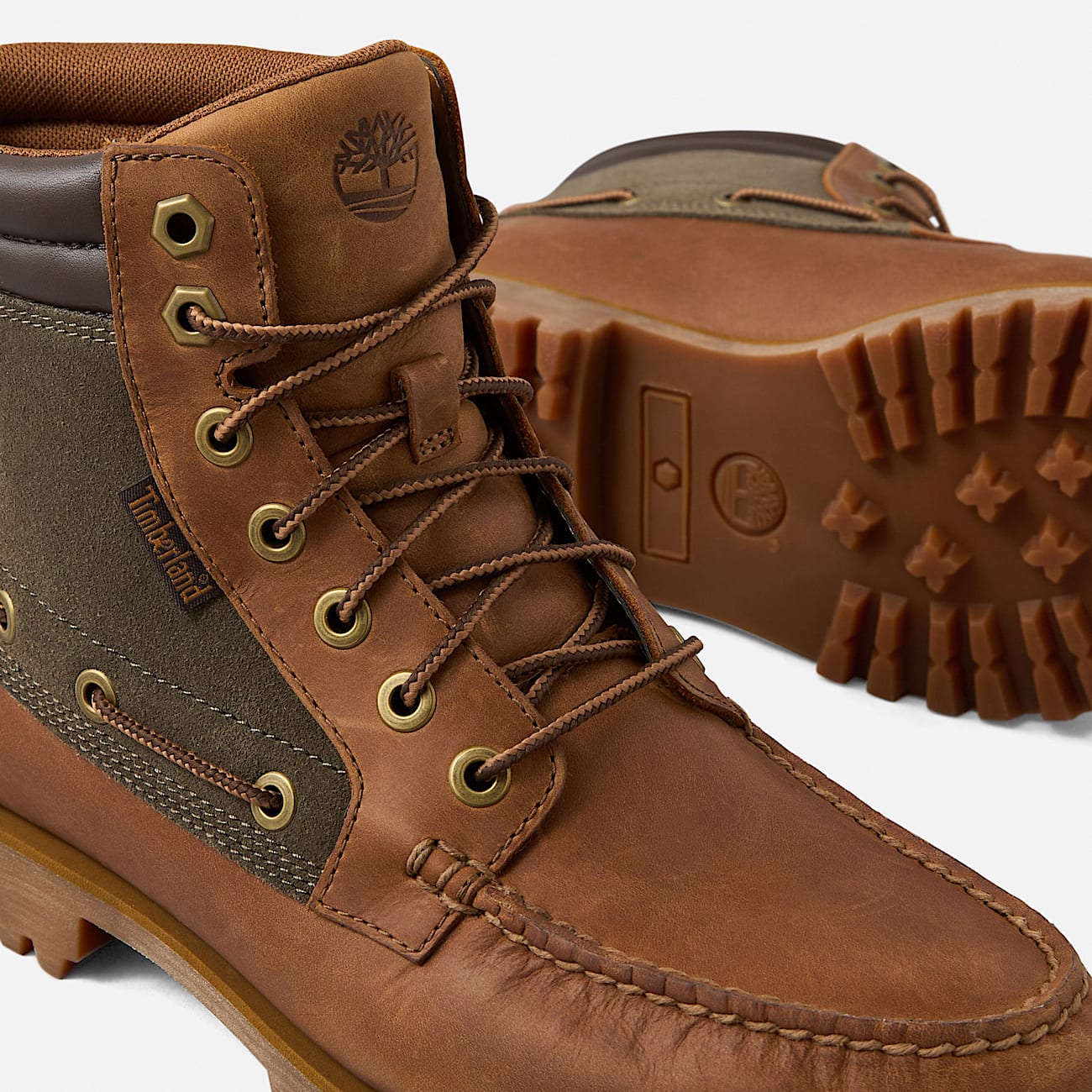Timberland oakwell moc toe boots online
