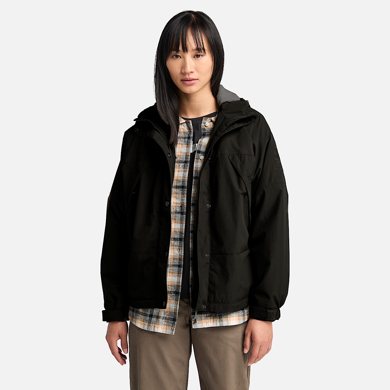 Fleece lined water resistant jacket discount