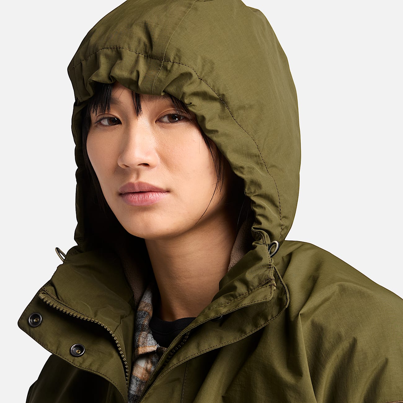 Chamarra impermeable con forro polar Ravine para mujer