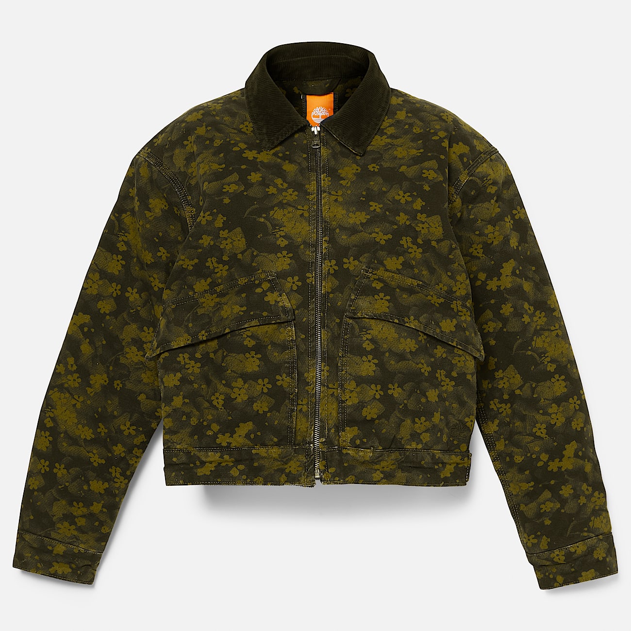 Women s Strafford Quilted Washed Canvas Printed Jacket