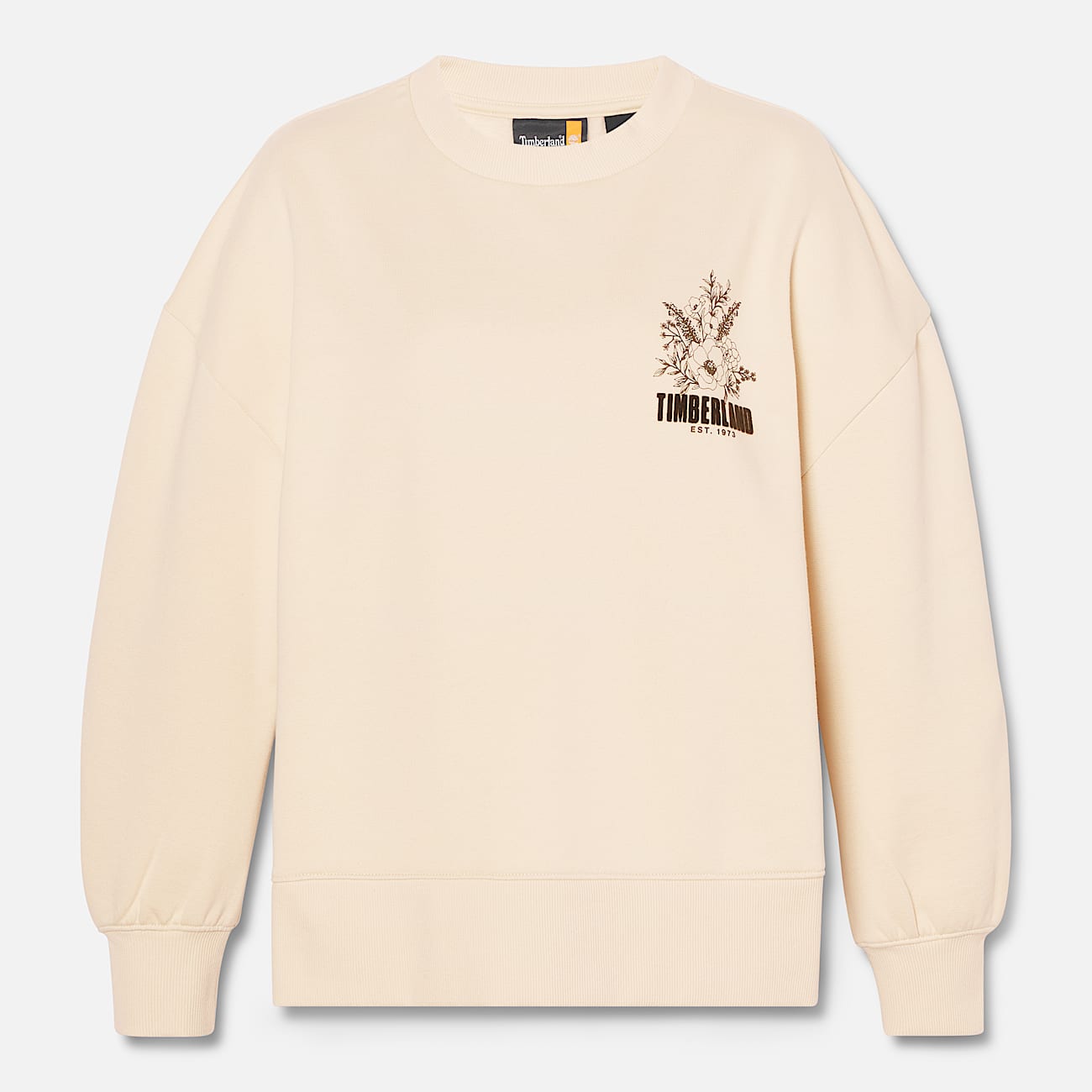 Women's Brushed Chest Graphic Crew Sweatshirt