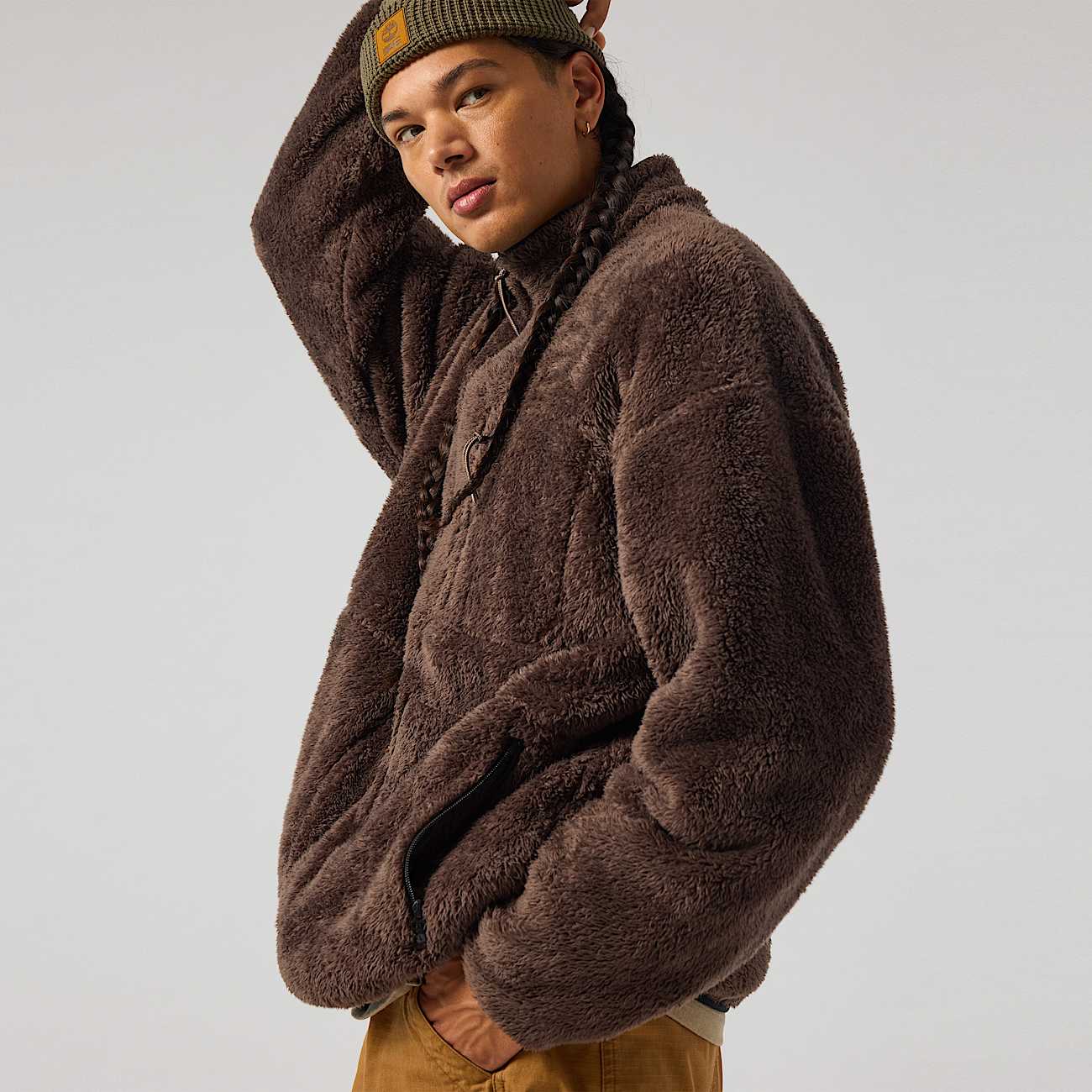 Timberland fur jacket new arrivals