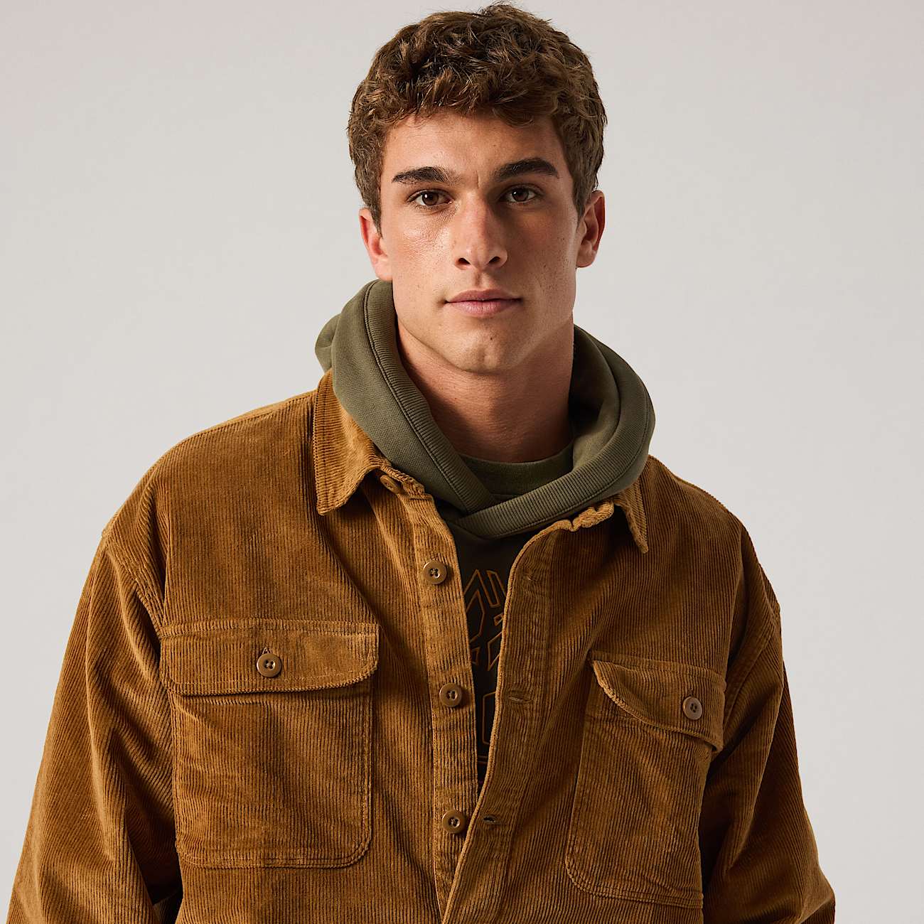 Timberland x AE Corduroy Shacket