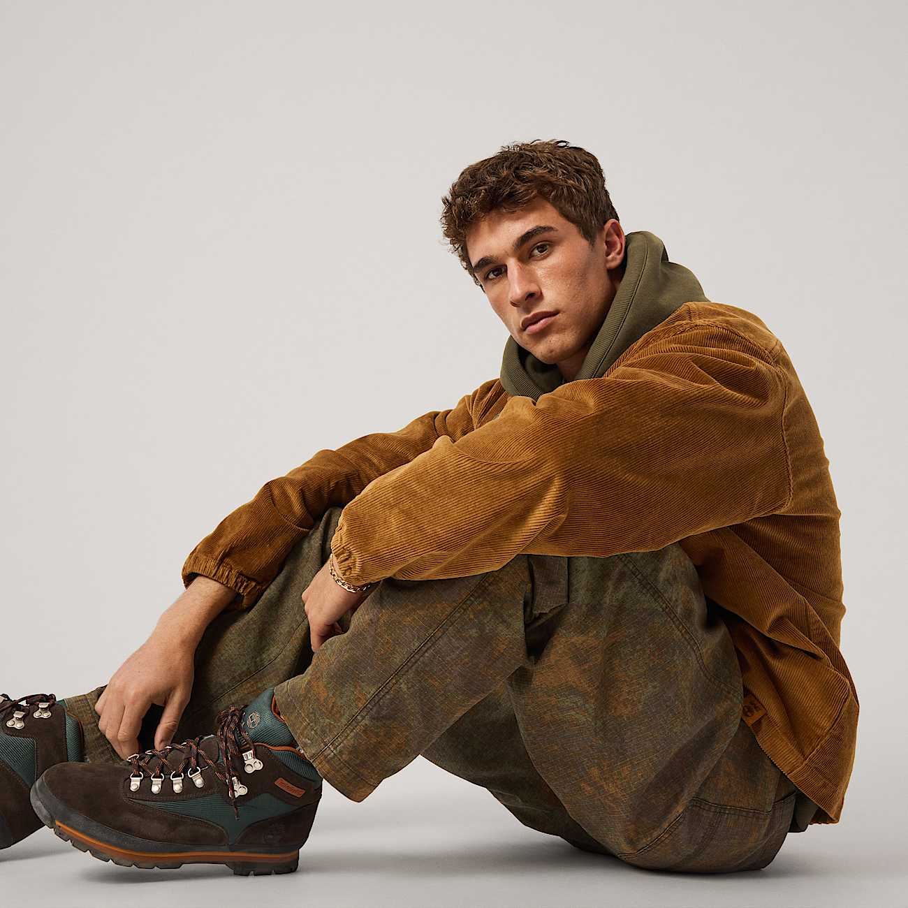 Timberland x AE Corduroy Shacket