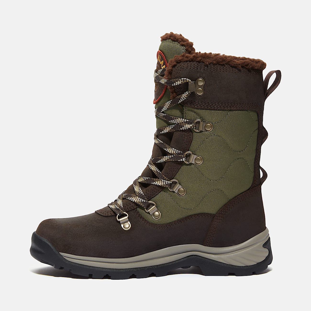 Botas de nieve impermeable con cordones Chocorua Tall para mujer