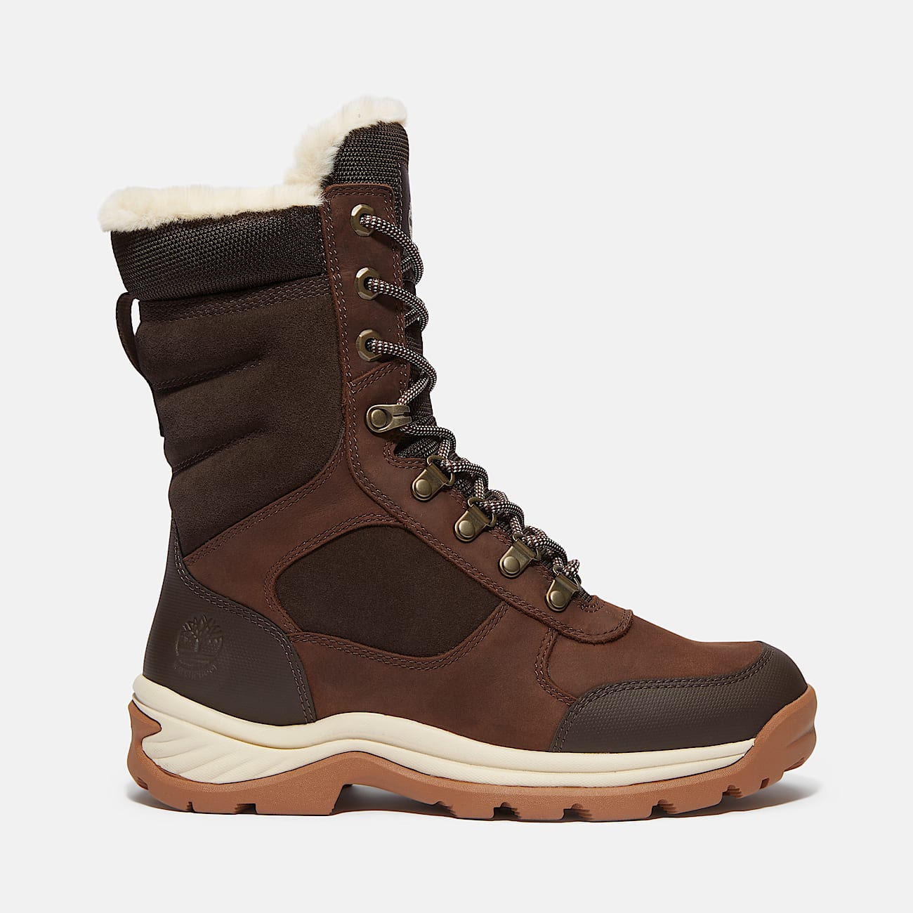 Botas de nieve White Ledge Waterproof con agujeta para mujer