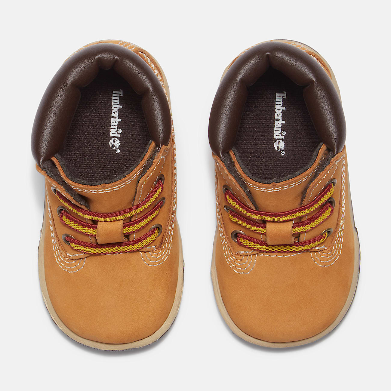 Infant Crib Bootie Wheat Nubuck Leather Timberland US