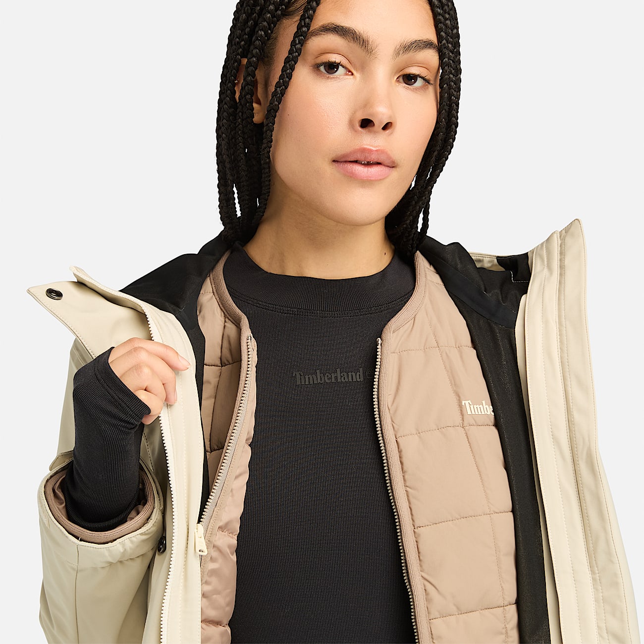 Timberland down jacket women's store