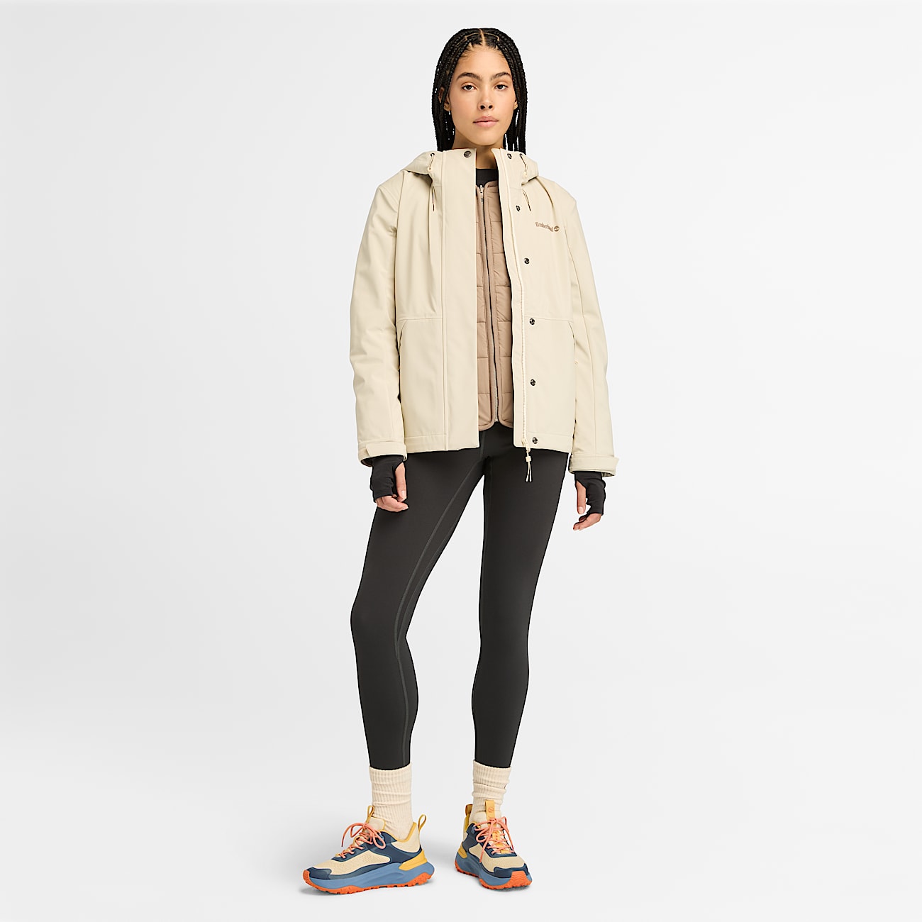 Chamarra impermeable 3 en 1 para mujer
