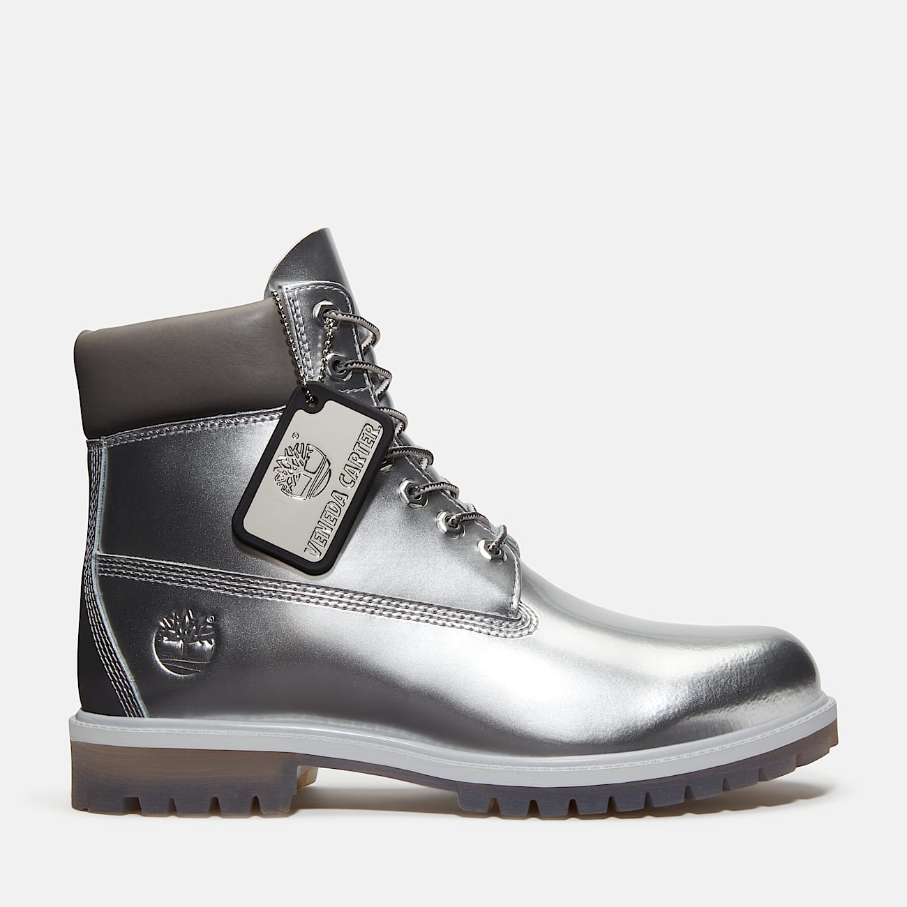 Timberland x Veneda Carter 6 inch Boot Silver 6.5
