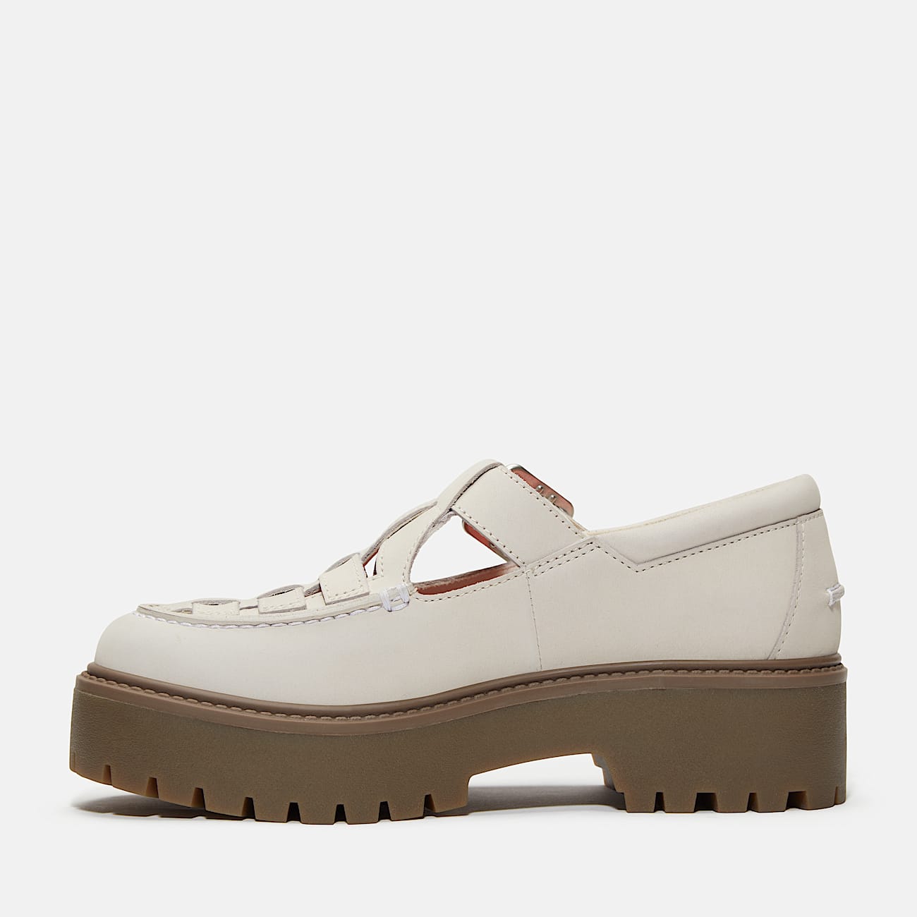 Women's Stone Street Platform Buckle Shoe