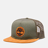 Trucker Hat w/Faux Suede Brim
