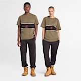 Cut-and-Sew Short-Sleeve T-Shirt