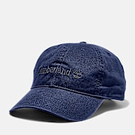 Denim Cap With Faux Suede Brim
