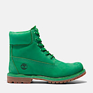 Timberland Women s 50th Anniversary Edition 6 Inch Waterproof Boots in Medium Green Nubuck Size 7.5 M