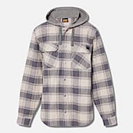 Men s Timberland PRO Woodfort Midweight Flannel Sweatshirt Hoodie