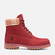 Men s Timberland Heritage Plaid 6 Inch Waterproof Boot in Dred nbk wplaid