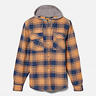 Men s Timberland PRO Woodfort Midweight Flannel Sweatshirt Hoodie