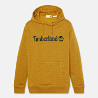 Timberland logo hoodie hot sale