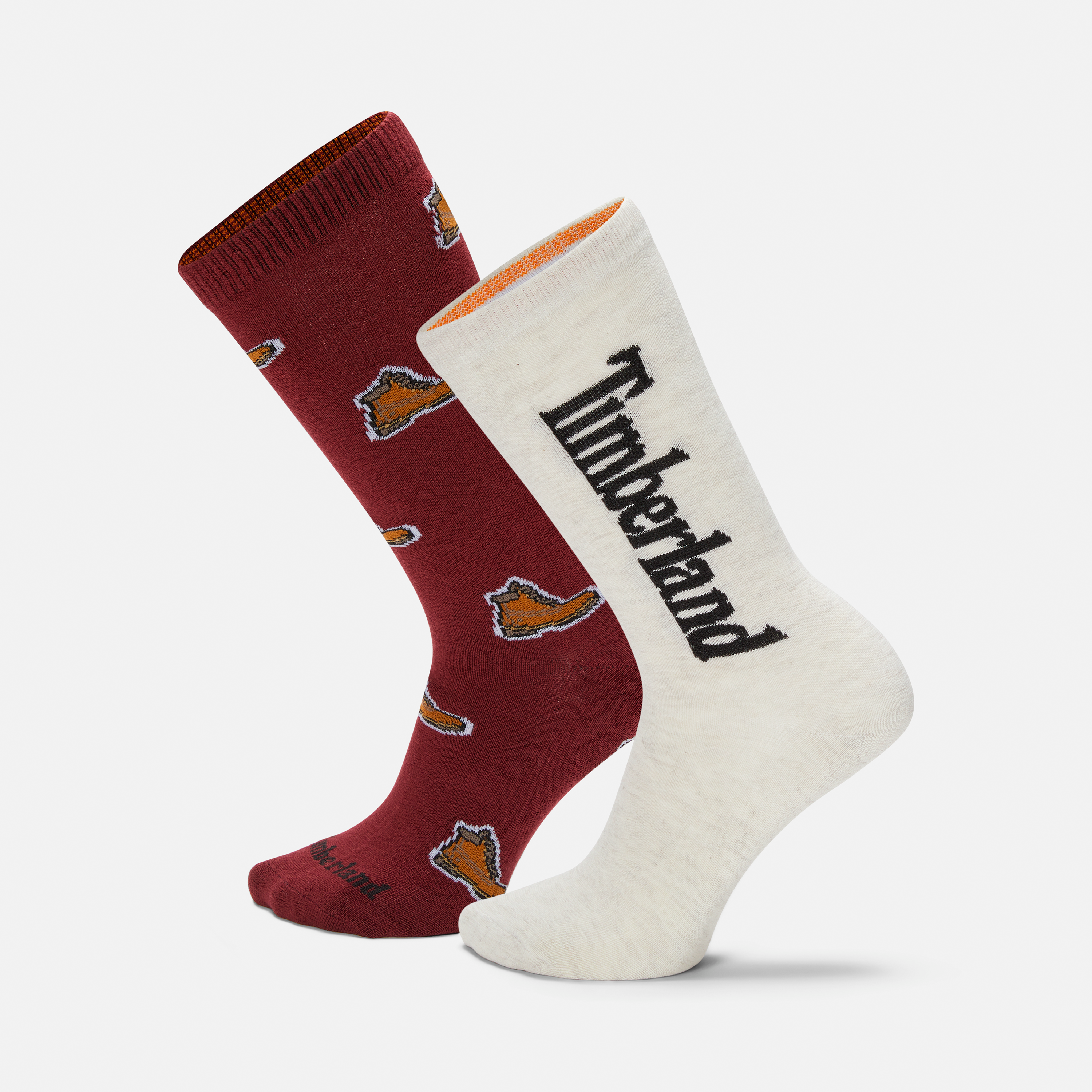 2-Pack Timberland® All Over Print Crew Sock