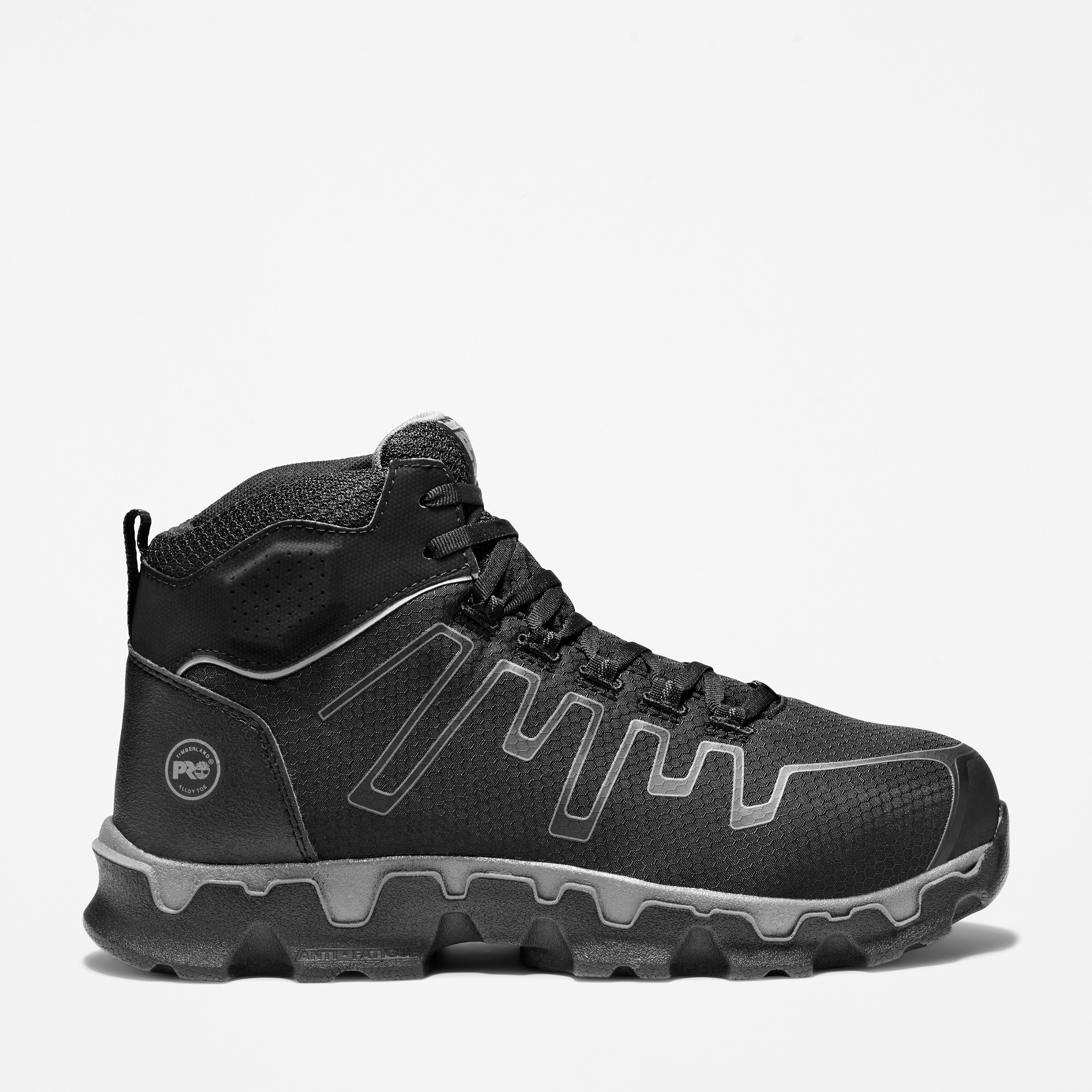 Men's Timberland PRO® Powertrain Sport Alloy-Toe Mid Athletic Work Boot