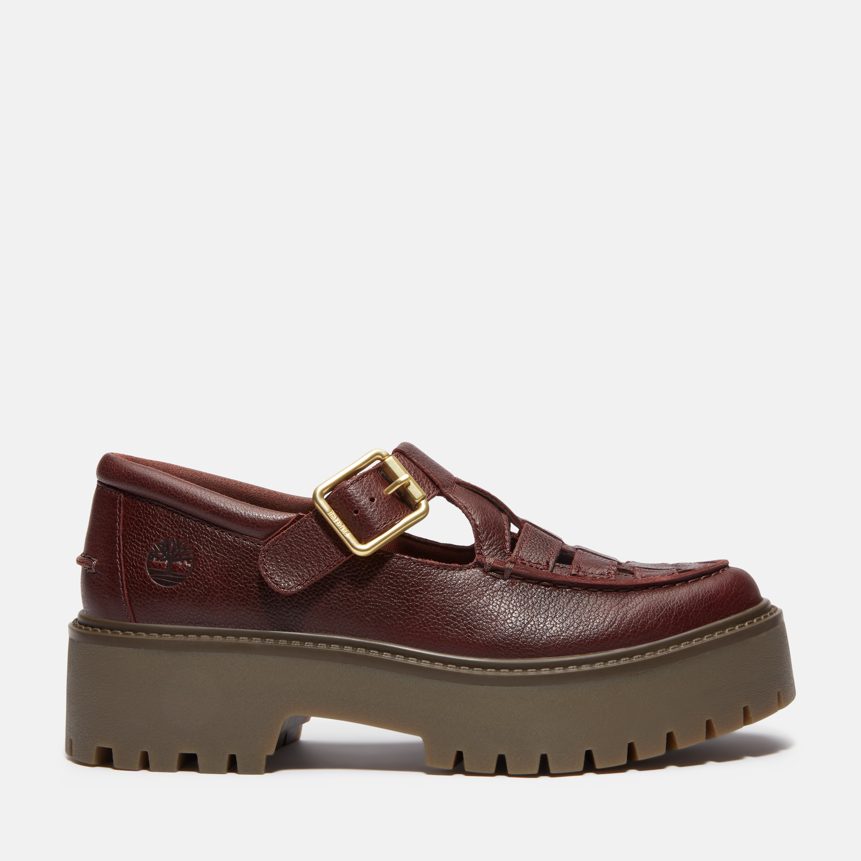 Women's Stone Street Platform Buckle Shoe