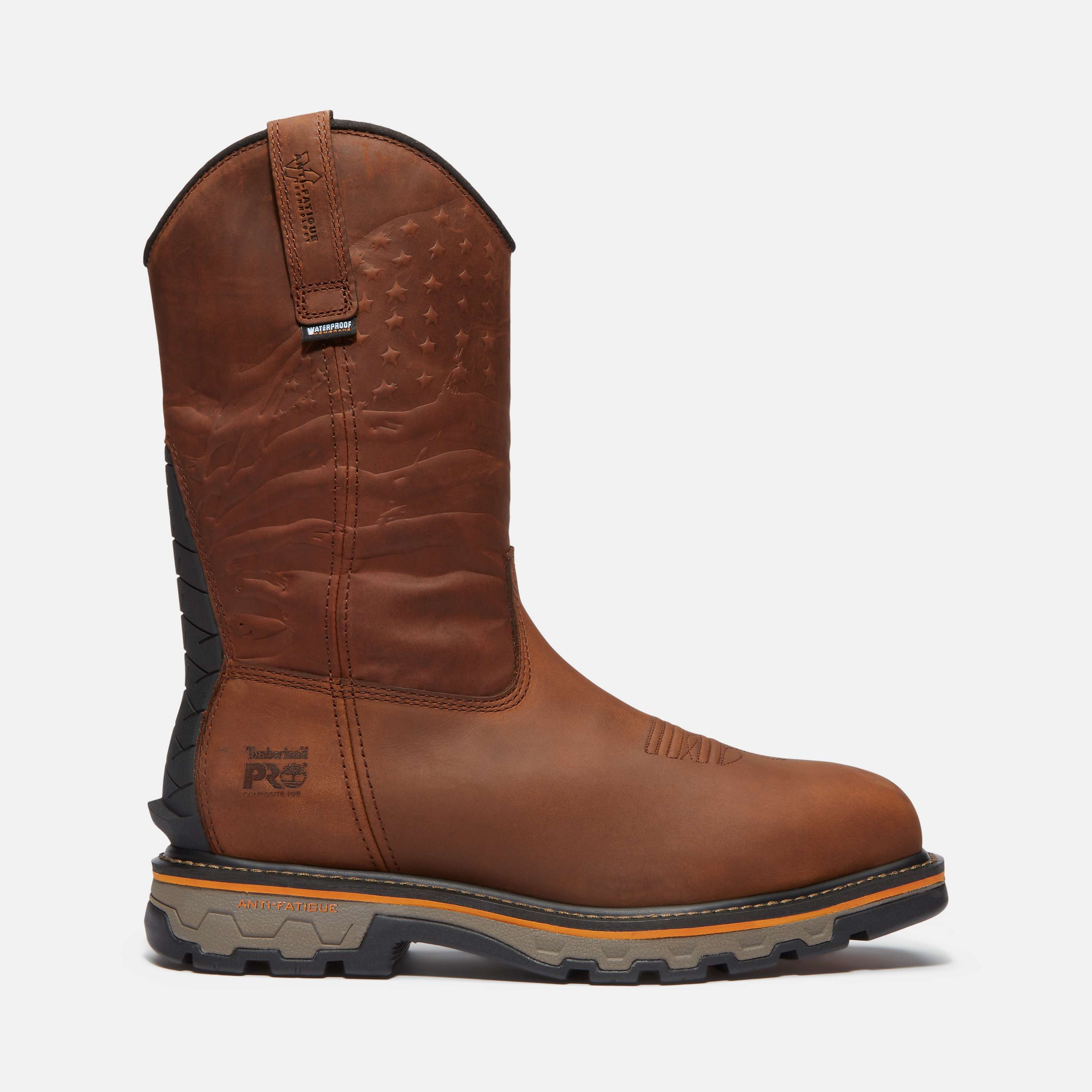 Men's True Grit USA Pull-On Composite Toe Waterproof Work Boot