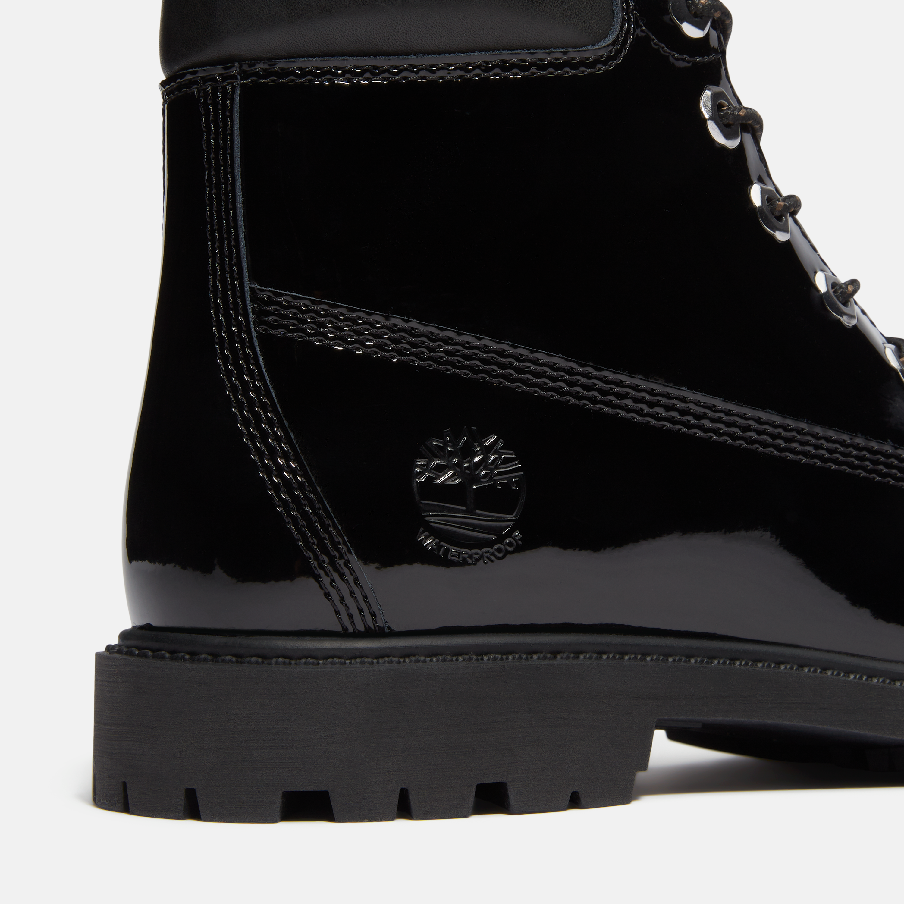 Women's Patent Leather Premium 6-Inch Waterproof Boot