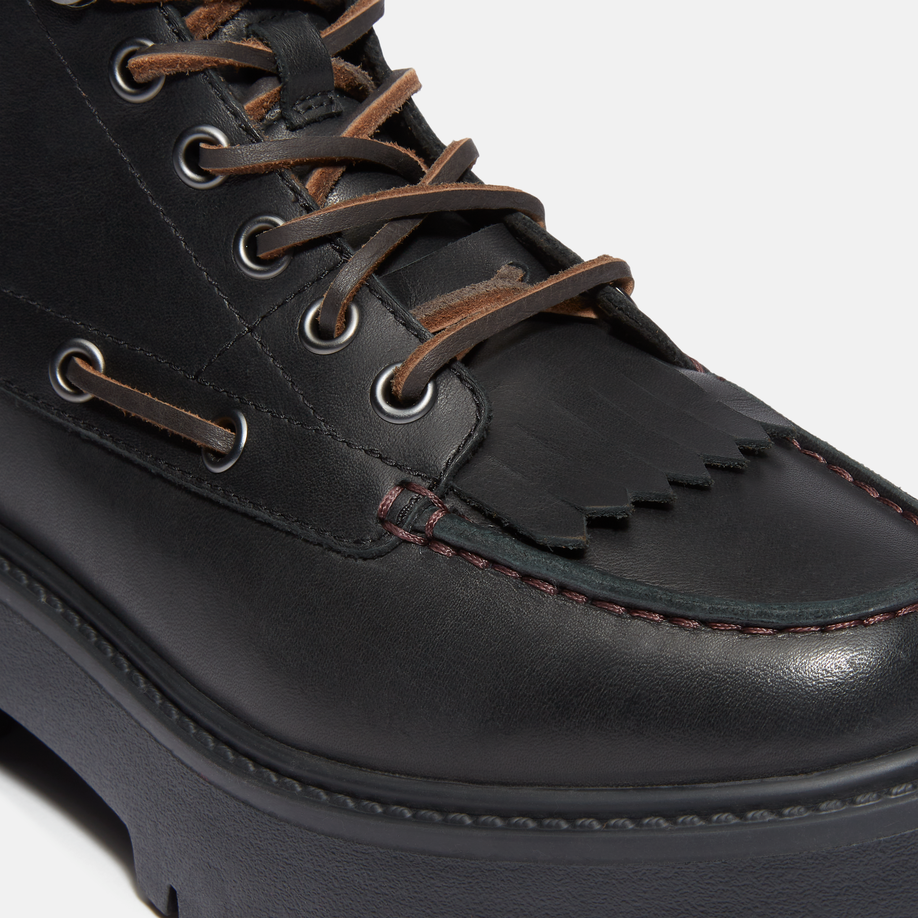 Women’s Stone Street Platform Kiltie Boot