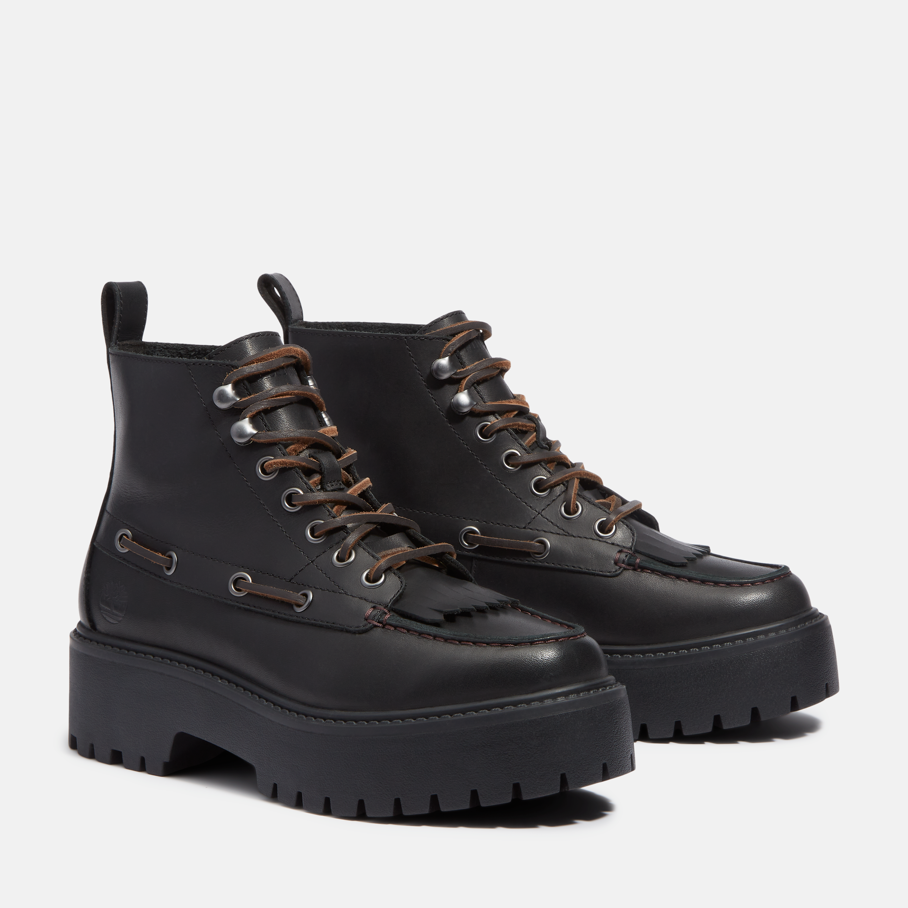 Women’s Stone Street Platform Kiltie Boot