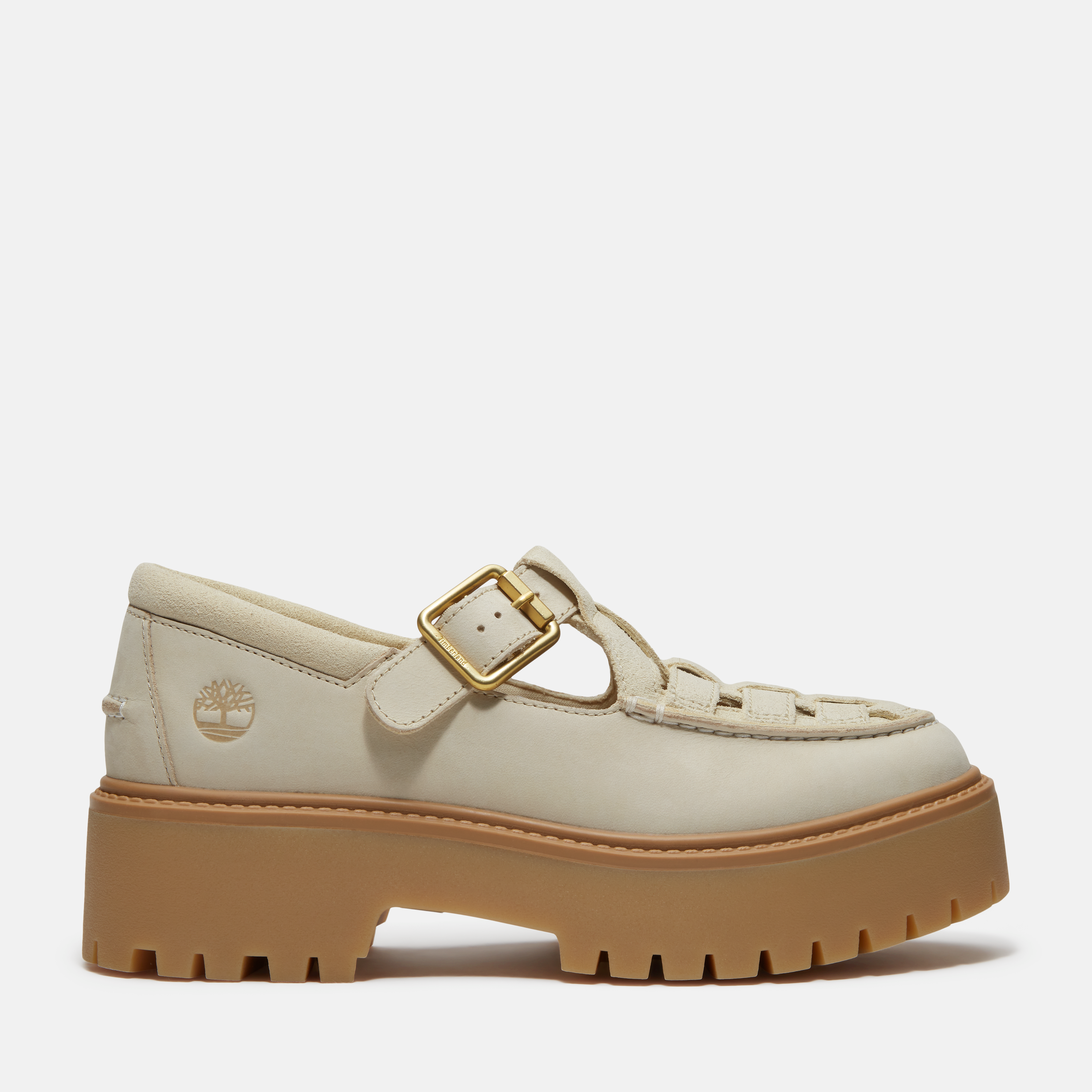 Women's Stone Street Platform Buckle Shoe