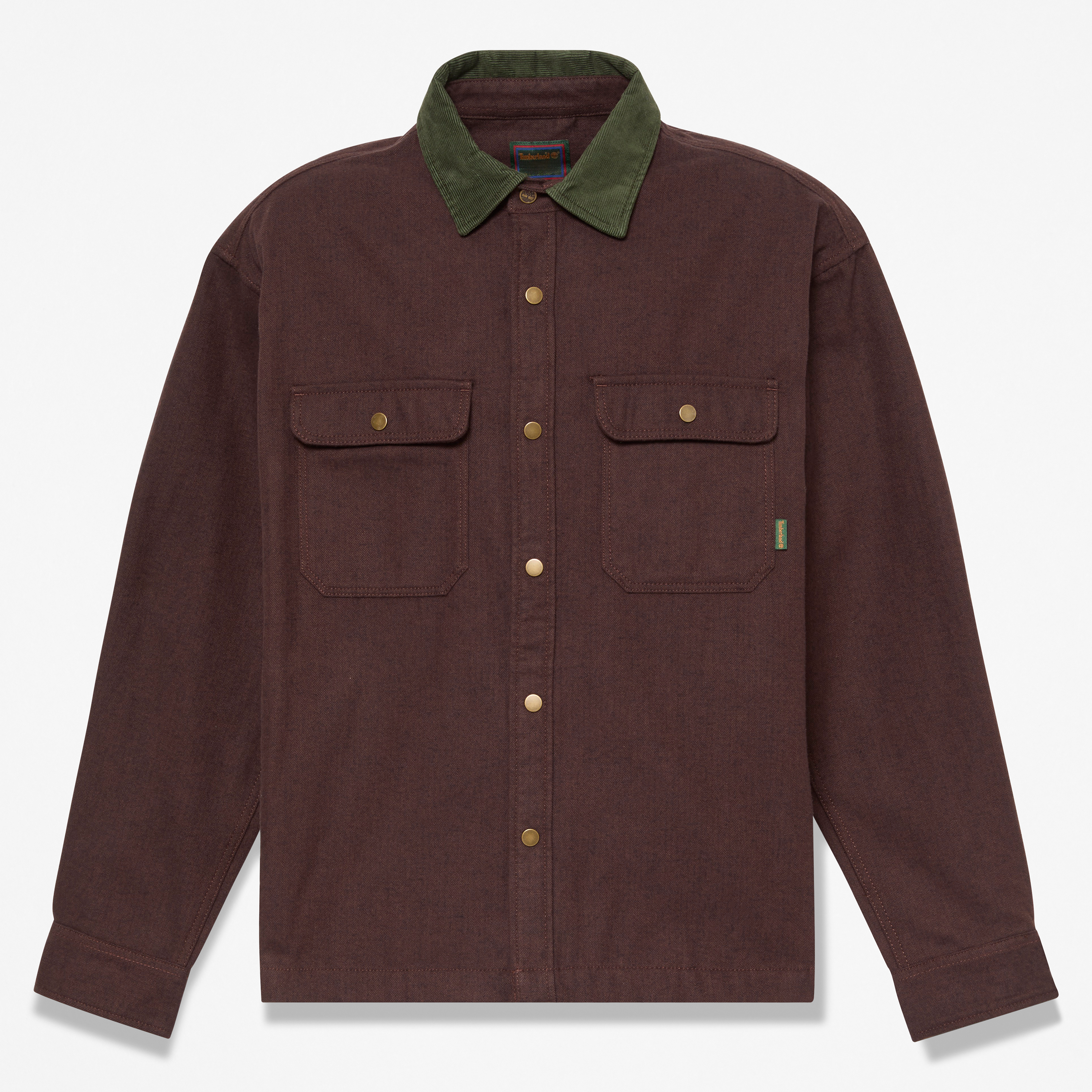 Men's Herringbone Overshirt
