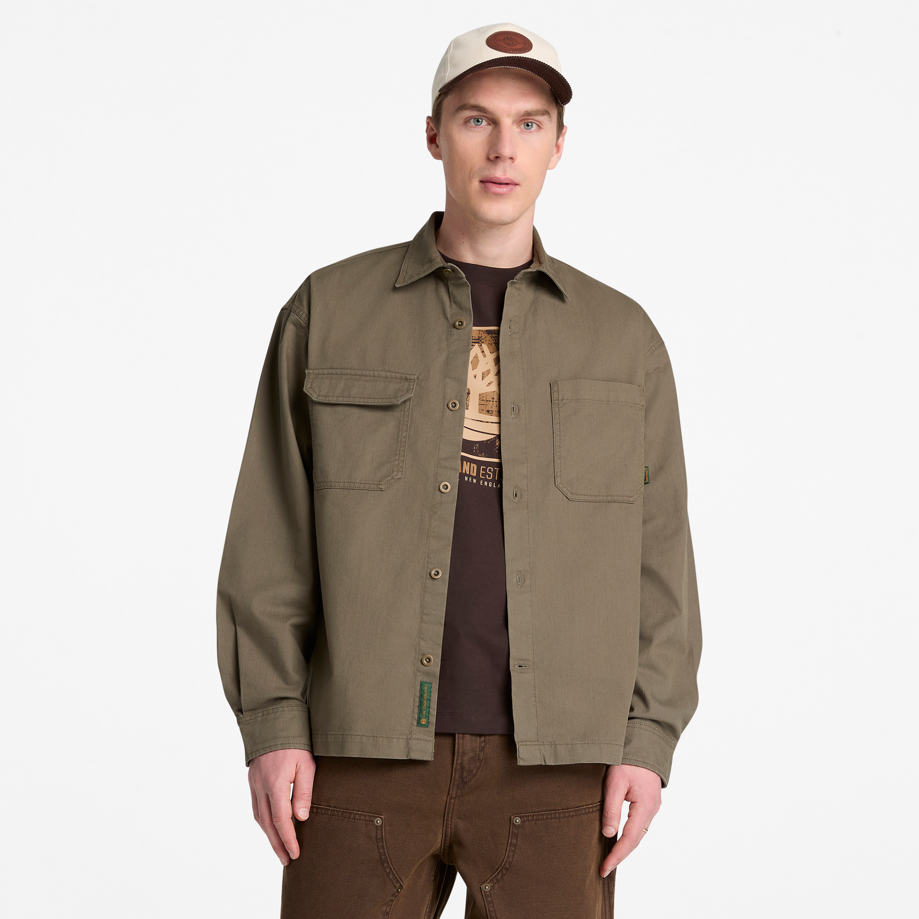 Men's Twill Overshirt