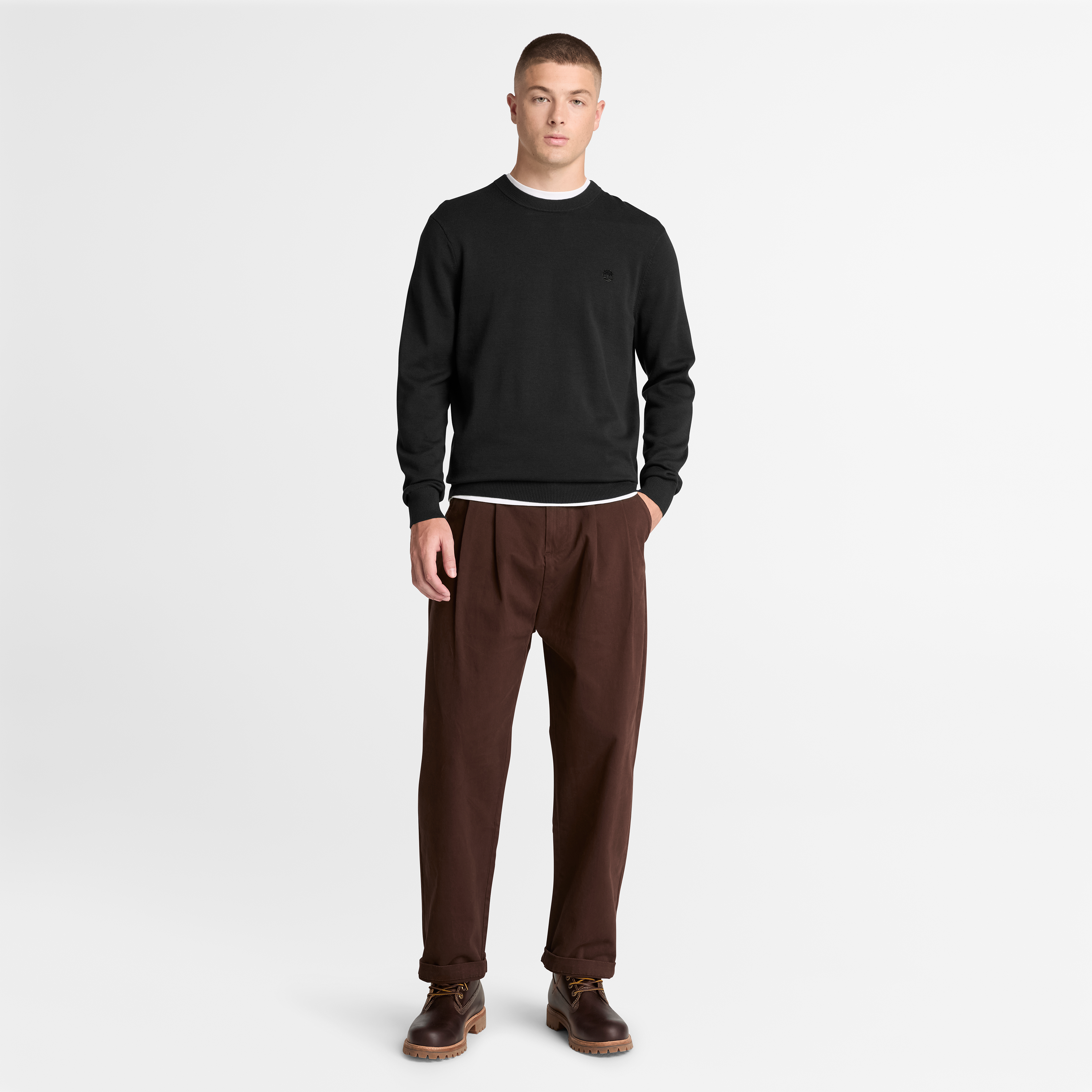 Men's Oyster River Cotton Crewneck Sweater