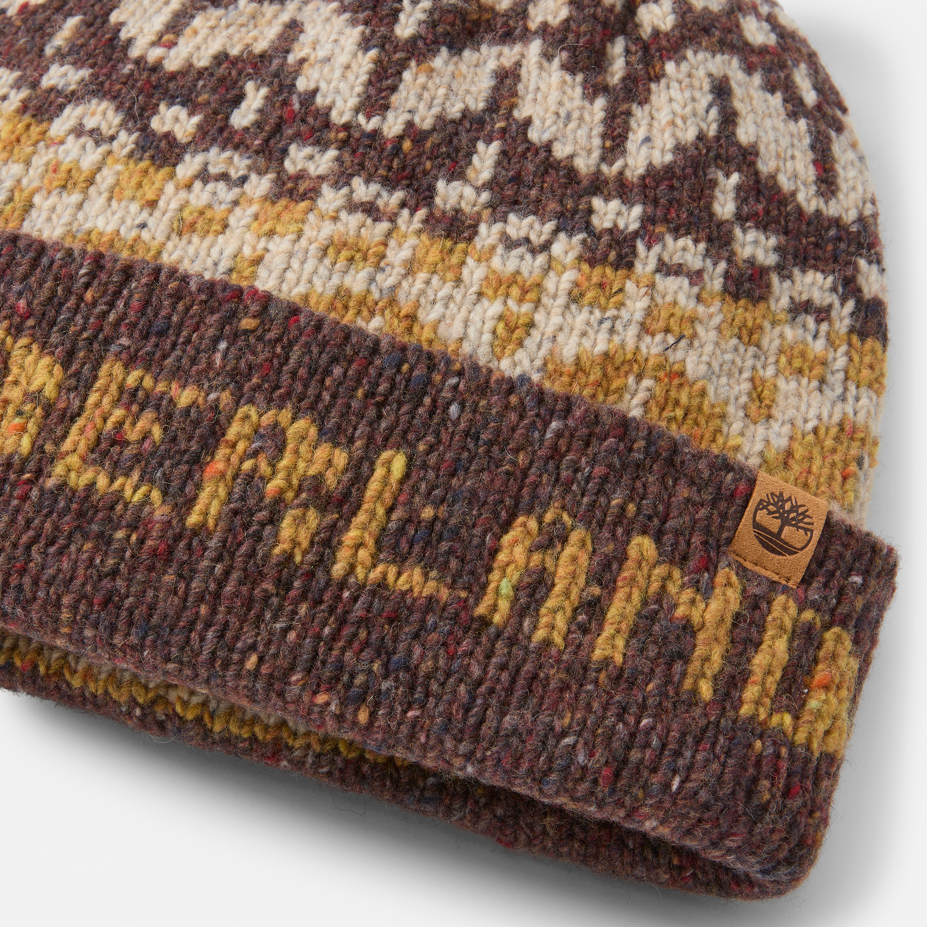 Men's Fairisle Pom Beanie